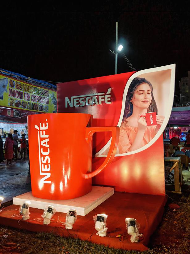 Nescafe Brand Fabrication at Festival